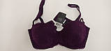 Мереживний бюстгальтер бра 80-95 C ESMARA® Lingerie бургунд, фото 4