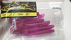 Силікон AVARUNA 2.5" сьедобный "Gold fish" color 41