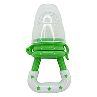 Ниблер - Фрут Фідер силіконовий ТМ MegaZayka арт. 0001 Салатовий