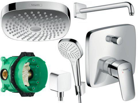 Душова система Hansgrohe Logis Croma Select E