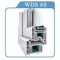 "WDS – 6S" (ВДС – 6С) вікна металопластикові.