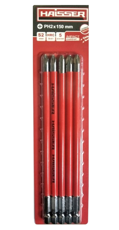 Біта РН2 х 150, сталь S2, Haisser 81313 (2712707)