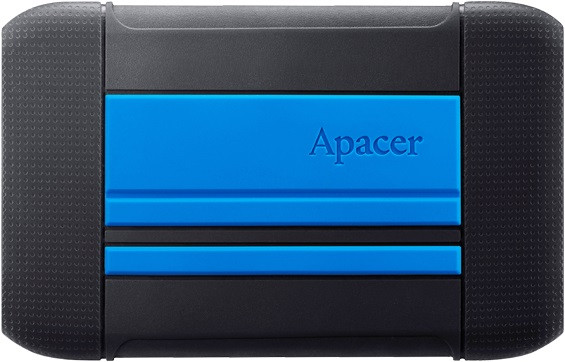 Зовнішній жорсткий диск 1 TB Apacer AC633 2.5" USB 3.2 blue black (AP1TBAC633U-1), фото 1