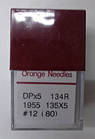 Иглы Organ Needles к пром. машинам DPx5:№100