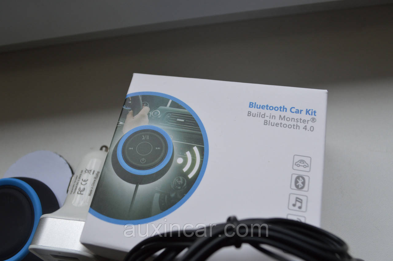 Автомобільний Bluetooth Car Kit з A2DP з пультом