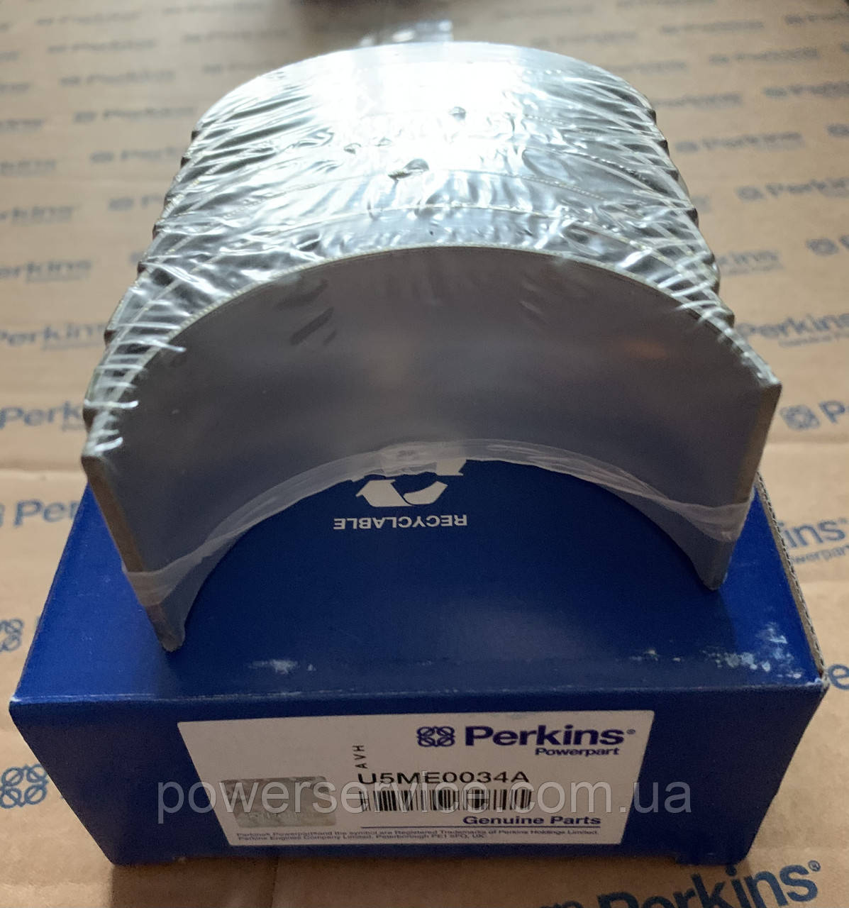 Комплект вкладок шатунних (1 рем розмір) U5ME0034A,233-3788,02/202916 Perkins, Перкгінс