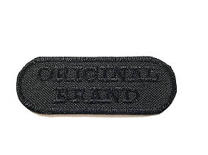 Нашивка Original brand чорно білий 60х22мм, фото 1