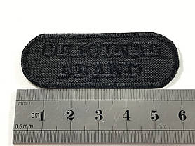 Нашивка Original brand чорно білий 60х22мм, фото 4