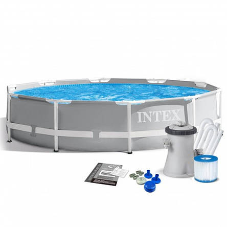 Басейн каркасний Intex 26702, 305х76 см, з фільтром насоса, фото 1