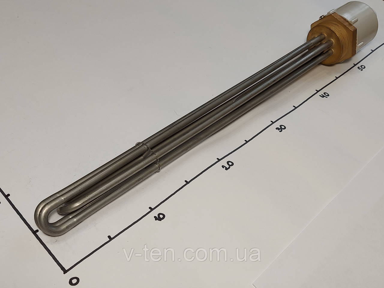 Блок ТЕНів 12'000W з різьбою 2" Kawai, фото 1