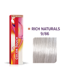 9/86 Фарба для волосся Wella ColorTouch 9/86 дуже світлий Й БЛОНД ЖЕМЧУЖНО-ФіОЛЕТОВИЙ, фото 3