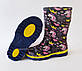 Гумові чоботи дитячі Кольорові Для дівчинки, фото 4