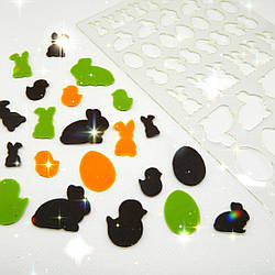 Трафарет Зірки (2-3-4-5-6 див.)