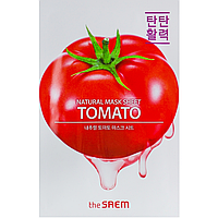 Тканевая маска с экстрактом томата The Saem Natural Tomato Mask Sheet 21 мл (8806164160442)