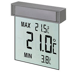 301025. Термометр віконний цифровий TFA Vision, на липучці, 105х97х23 мм