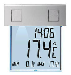 301035. Термометр віконний цифровий TFA Vision Solar, на липучці, 120х92х26 мм