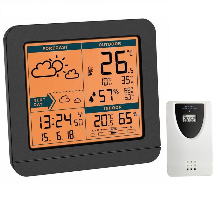 Метеостанція TFA "SKY", чорний, 123x52x117 мм, фото 1