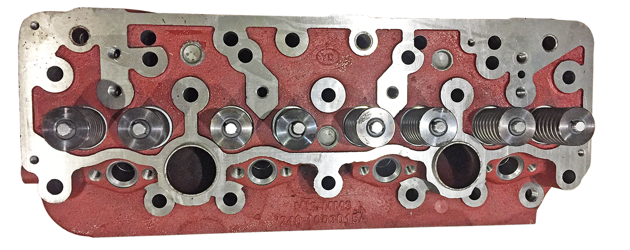 Головка блока двигателя МТЗ Д-240, Д-243 в сборе с клапанами (упаковка дер. ящик) 240-1003012 - фото 8 - id-p903013189