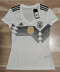 Жіноча футболка Німеччина в стилі Adidas/футболка вболівальниці збірної Німеччини/Футболка Deutscher Fussball-Bund