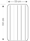 Надувний матрац Intex 191х99х25 см (64757), фото 4