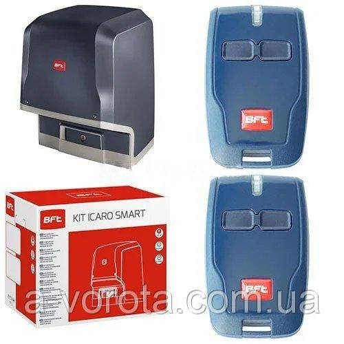 BFT ICARO Smart AC A2000 KIT автоматика для відкатних-сувних промислових воріт стулка до 2000 кг, фото 1