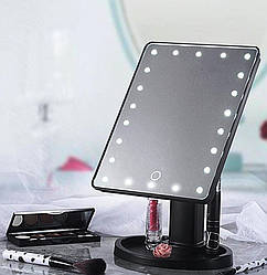Дзеркало з підсвіткою Magic Make Up Mirror, чорний