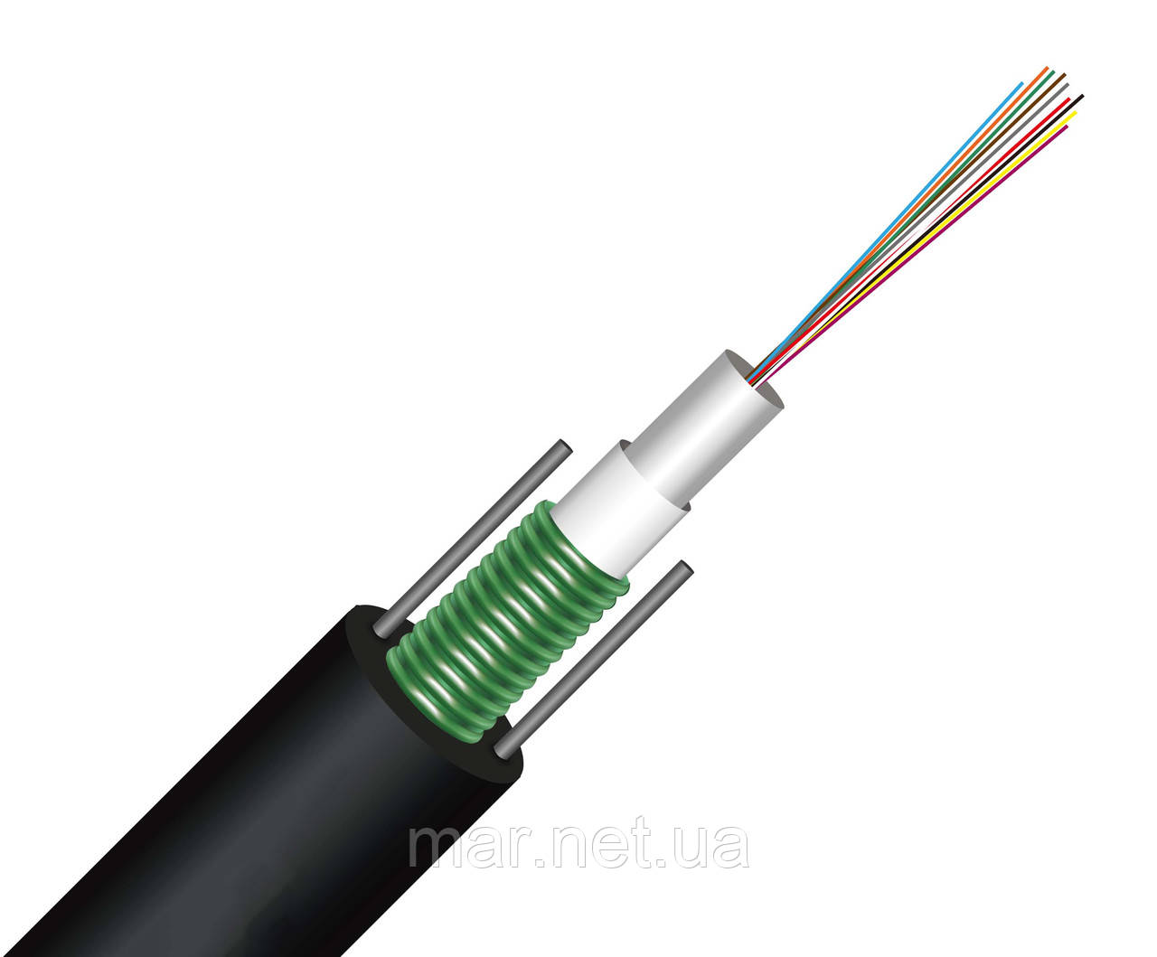 Кабель оптичний RCI O-CFP(SR)D-024 E9/125/Flex (1,5 кН)