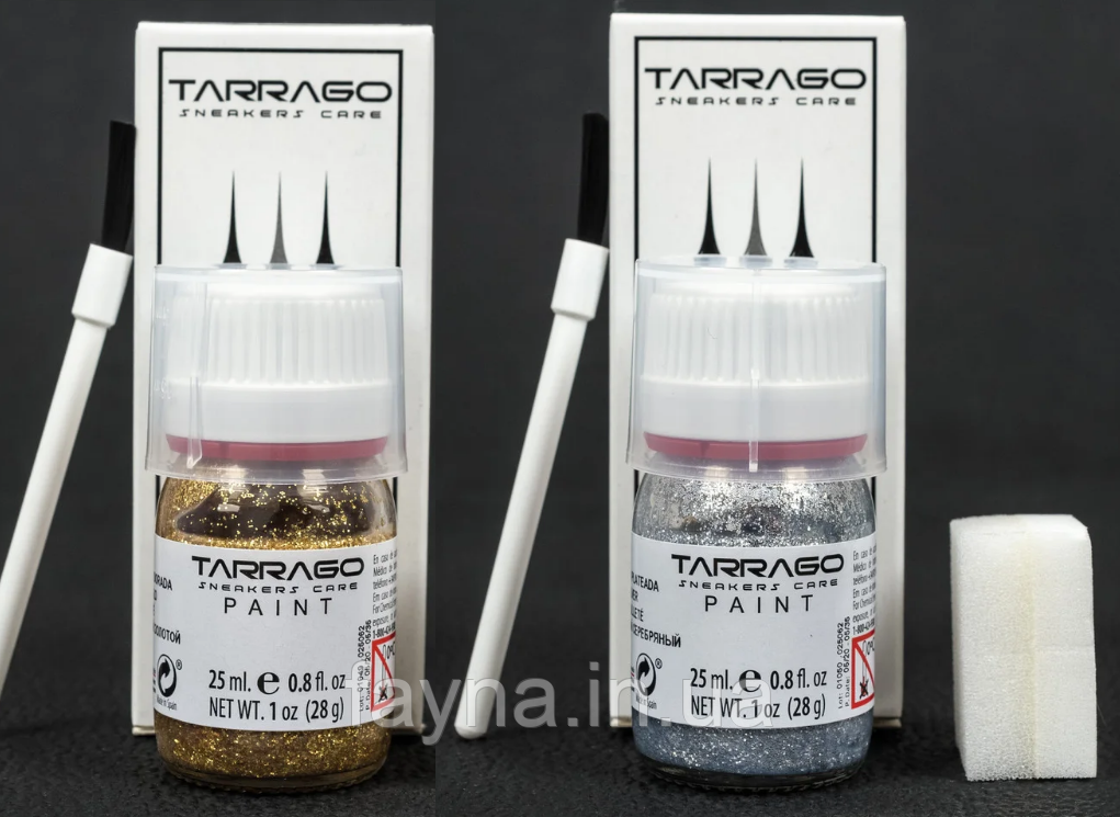 Фарба-глітер для кросівок Tarrago Sneakers Paint Glitter, 25 мл