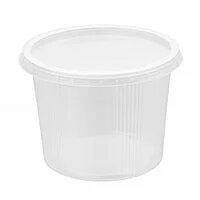 Контейнер одноразовий для перших страв без кришки PP Ø110 мм. h = 83 мм. 500мл. (арт. SL-110083 PP) Кр.0075