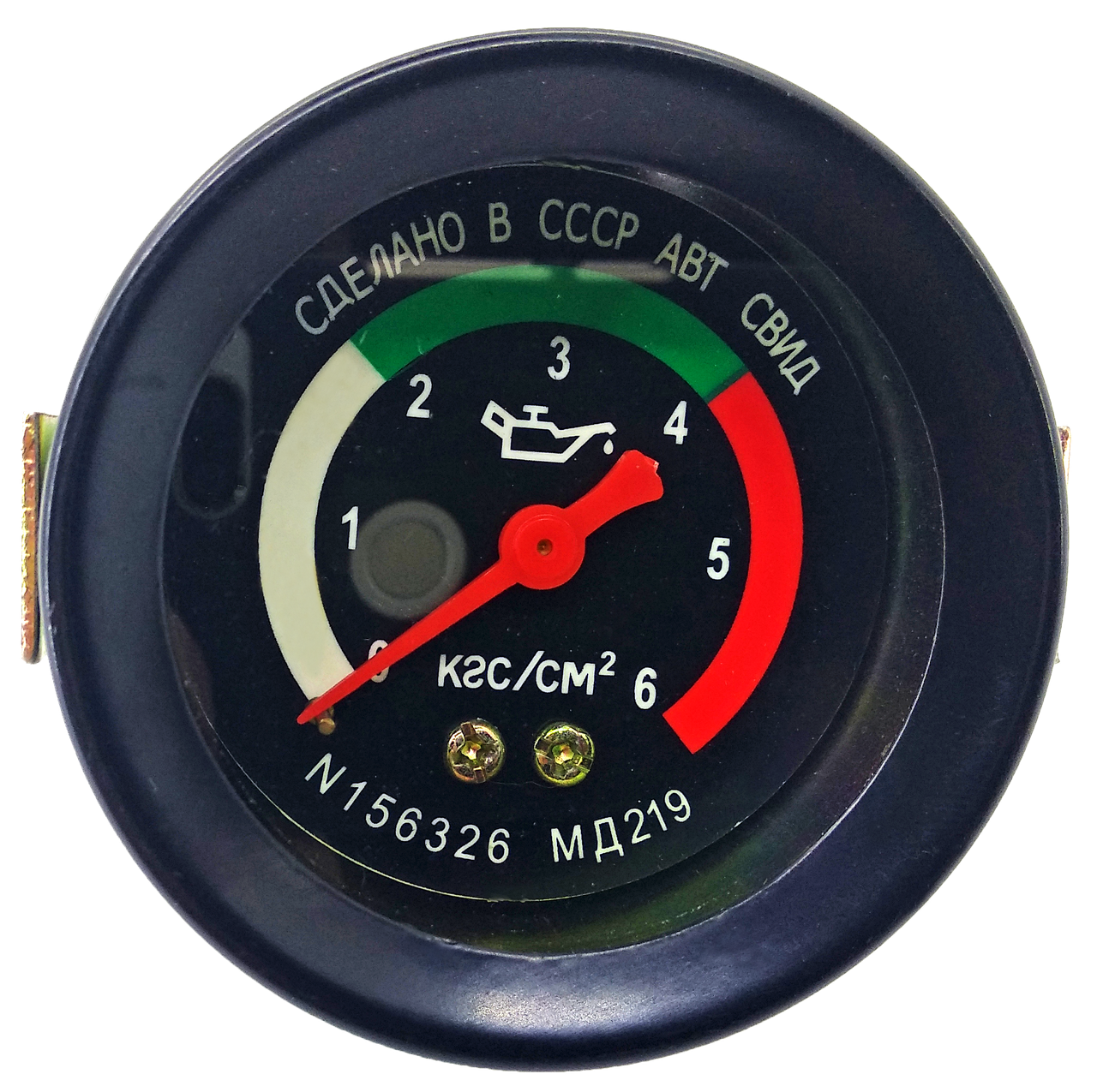 Покажчик тиску масла МТЗ 6 атм., фото 1