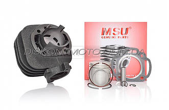 Циліндр поршнева Suzuki Lets 65 (ЛІТС 1/2/3) ZZ Inch Up Spport (d44, палець 10) "MSU" (безасист) ТАЙВАНІ