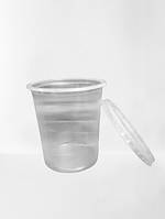 Контейнер PP одноразовий для перших страв без кришки Ø110 мм. h = 118 мм. 700 мл. (арт. SL-110118 PP) Кр.0075