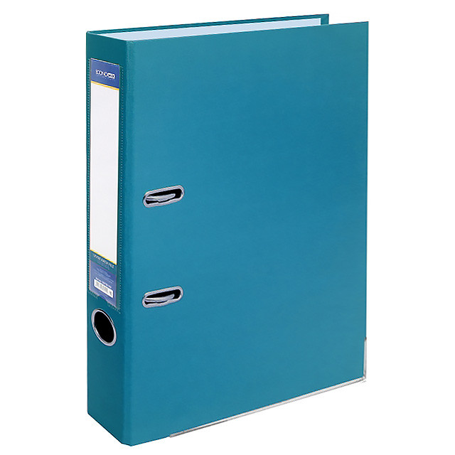 Папка-реєстратор А4 Economix 5 см бірюзова (зібрана) Е39720-21