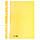Швидкозшивач з прозорим верхом Economix А4 з перфорацією жовтий Е31510-05, фото 2