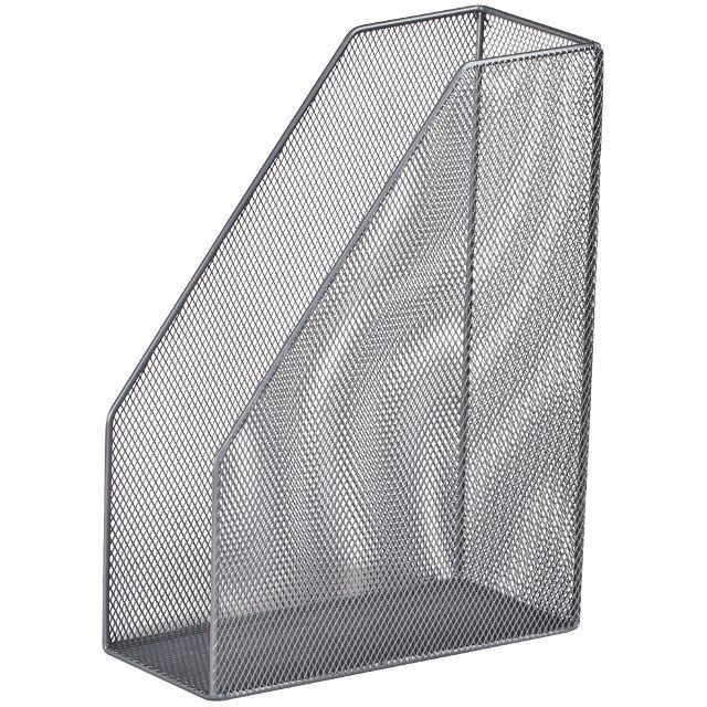 Лоток вертикальний BuroMax металева сітка срібло BM.6260-24