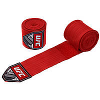 Бинти боксерські бавовна з еластаном UFC Contender UHK-69770 4,5м червоний