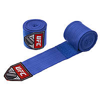 Бинти боксерські бавовна з еластаном UFC Contender UHK-69773 4,5м синій