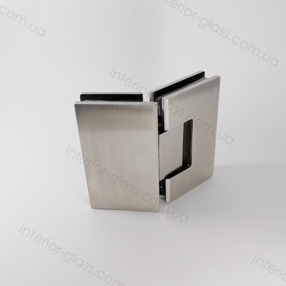 Петля душова 135° HDL-302 BF SSS матова нержавіюча сталь