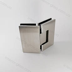 Петля душова 135° HDL-302 BF SSS матова нержавіюча сталь