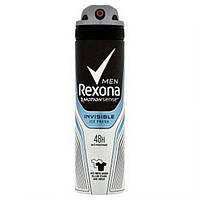 Rexona Men Антиперспирант аэрозоль Невидимый прозрачный лед, 150 мл