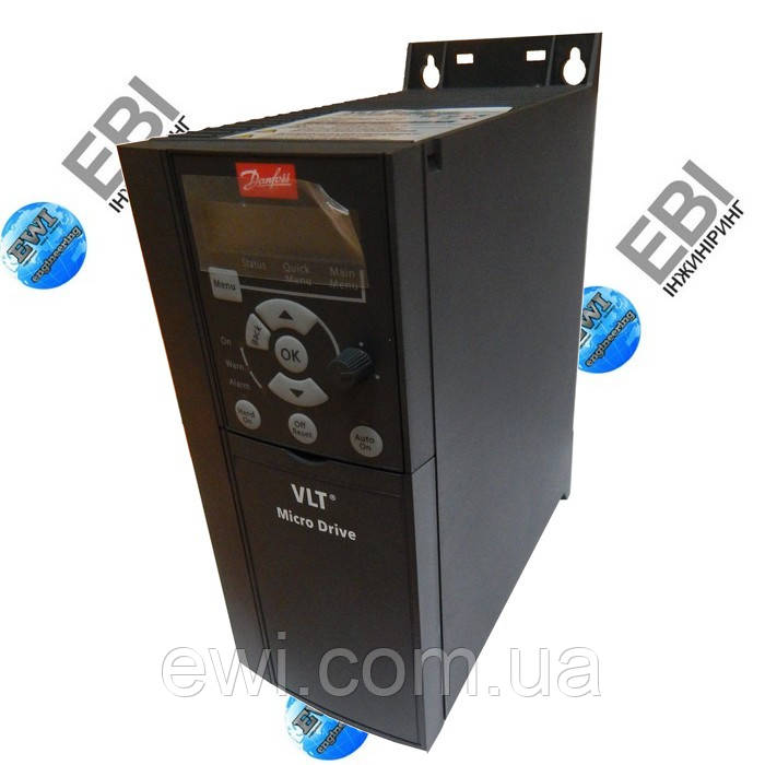 Частотний перетворювач Danfoss (Донфос) VLT Micro Drive FC 51 2,2 кВт 1 ф 220 В (132F0007)