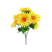 Штучні квіти Букет Жоржини, 6 голів, 450 мм кольори мікс