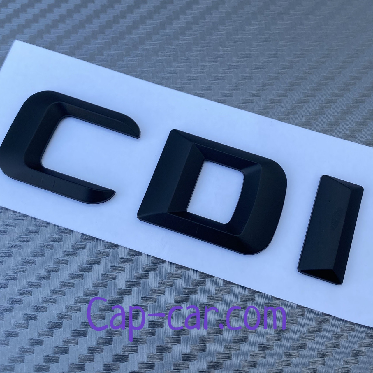 Логотип для Мерседес. CDI. Чорний, об'ємна. 3D., фото 1