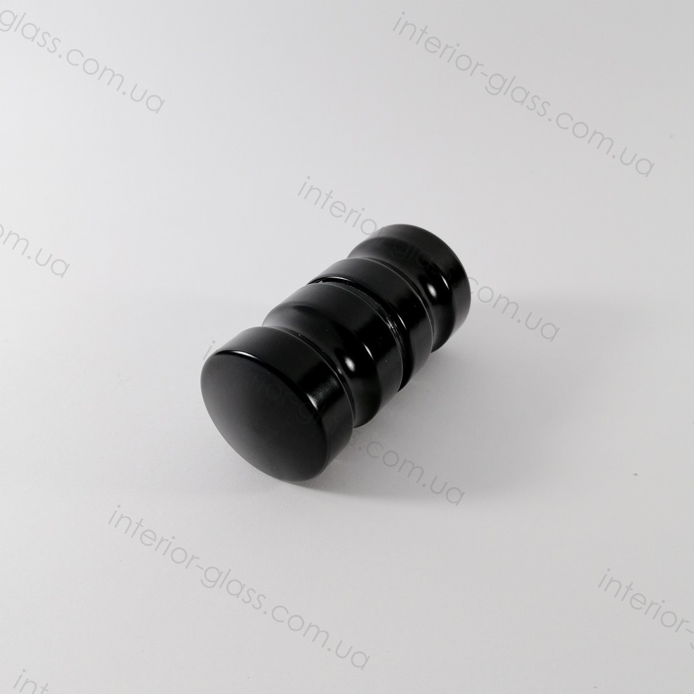Ручка кноб для душових кабін HDL-692 BLK чорна матова