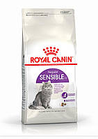 Сухой корм для взрослых котов с чувствительным пищеварением Royal Canin SENSIBLE 400 г