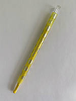 Мелок восковой выкручивающийся в пластиковом корпусе Faber-Castell цвет желтый