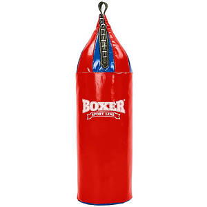 Груша боксерська BOXER Великий шолом-0,95 ПВХ червона