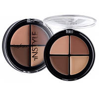 TopFace Палетка кремовых корректоров Cream & Contour Palette 01 PT555 8 г