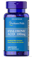 Гиалуроновая кислота Puritan's Pride Hyaluronic Acid 100 mg 120 капс.