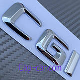 Логотип для Мерседес. CGI. Хром, об'ємна. 3D., фото 3